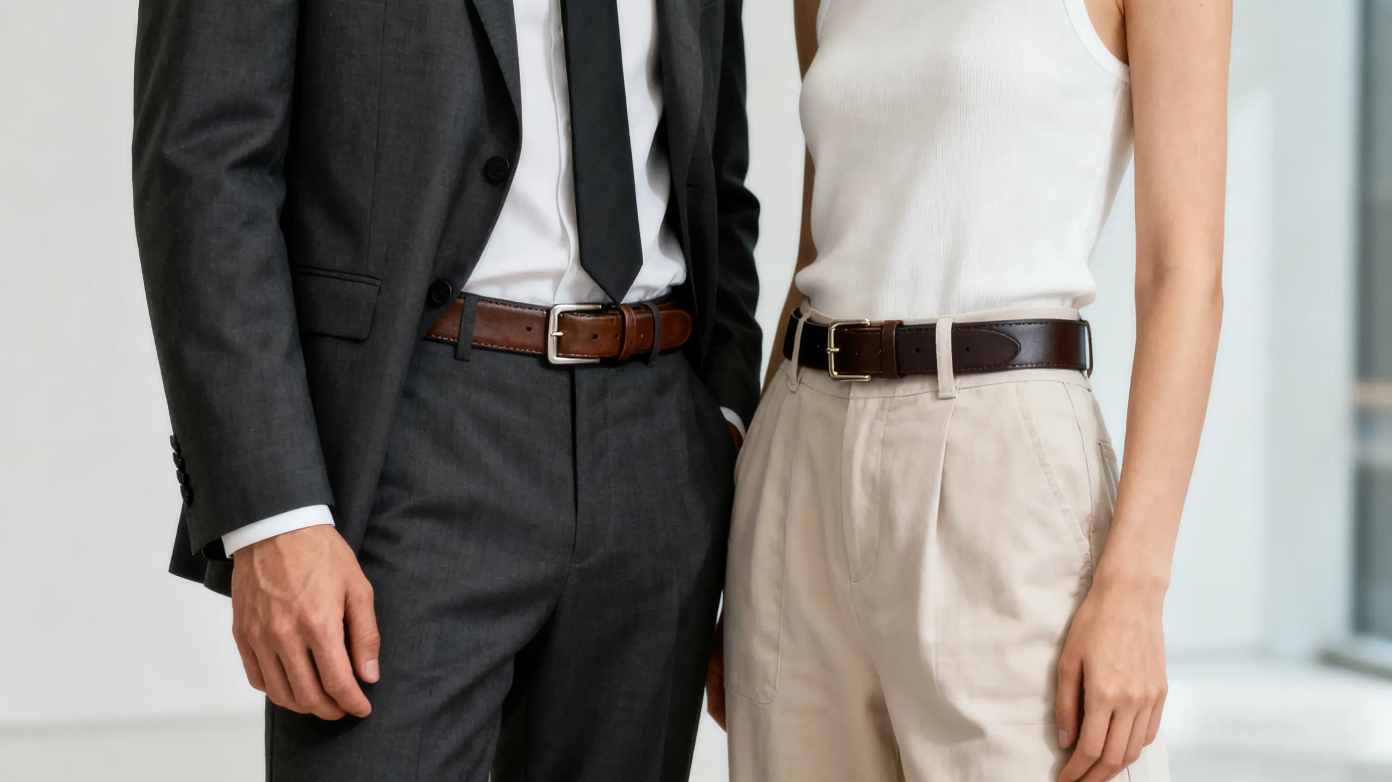 Men’s and women’s belts – stylish dress and casual belts.